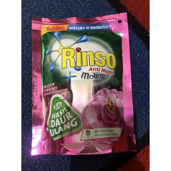 RINSO CAIR 5000 pouch Liquid Detergent