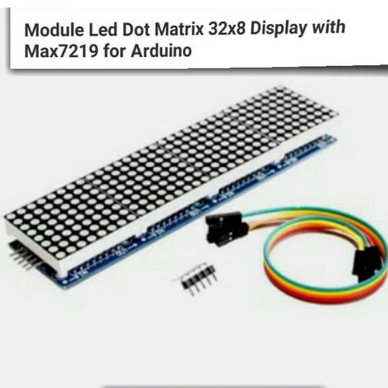 Max7219 display Module Led Matrix 32x8  arduino Uno mega