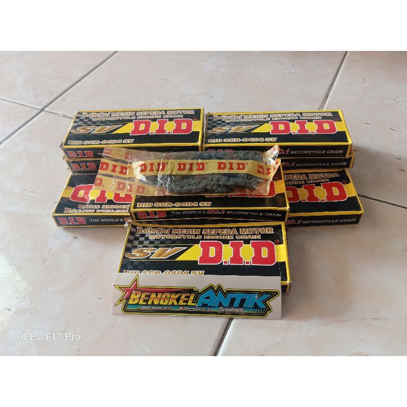 rantai kamprat DID tiger kupu kupu