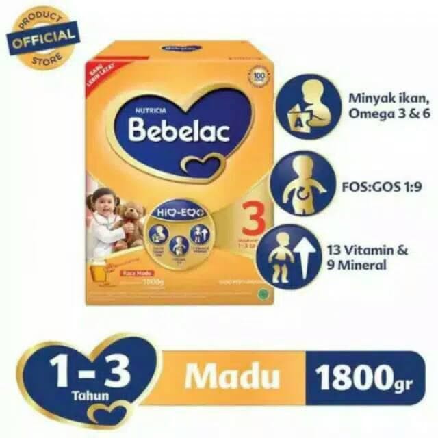 Bebelac 3 Madu 1800gr