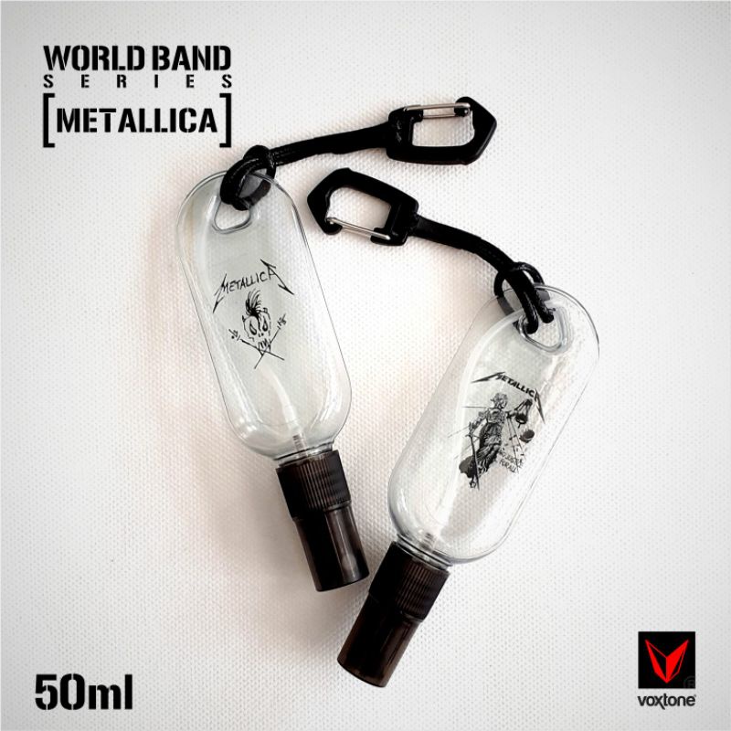 Metallica - World Band Series by Voxtone - Botol Parfum, Sanitizer Spray 50ml