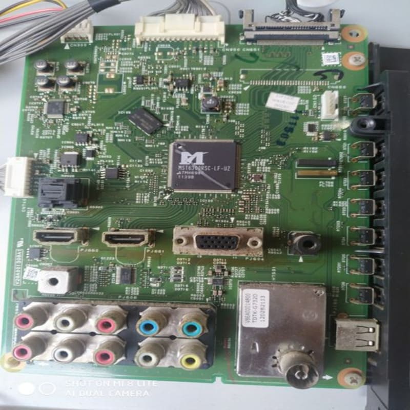 MB - MAINBOARD - MOBO - MESIN TV LED LCD TOSHIBA 32PS10 E - 32 PS 10 E