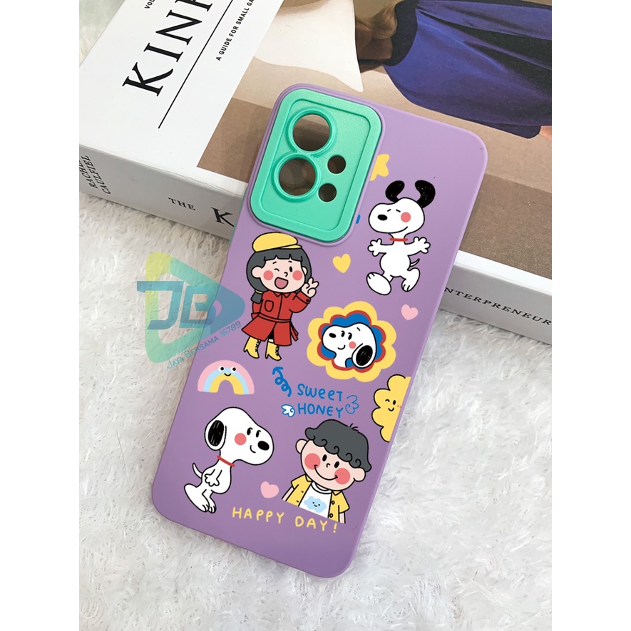 SOFTCASE NALLE SILIKON 2IN1 CAMERA PROTECTION SNOPY OPPO VIVO SAMSUNG REALME XIAOMI IPHONE FOR ALL TYPE JB5904