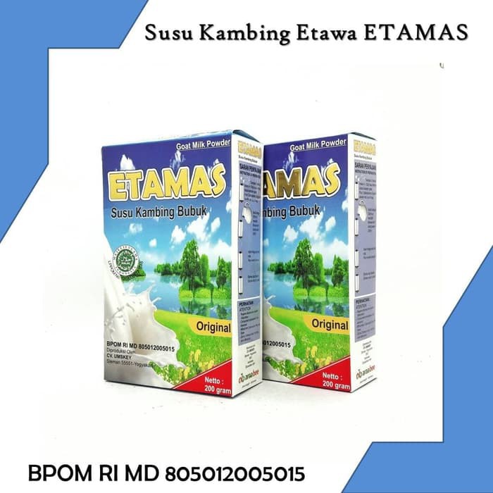 

PROMO ETAMAS - Susu Kambing Etawa 200gr ORIGINAL