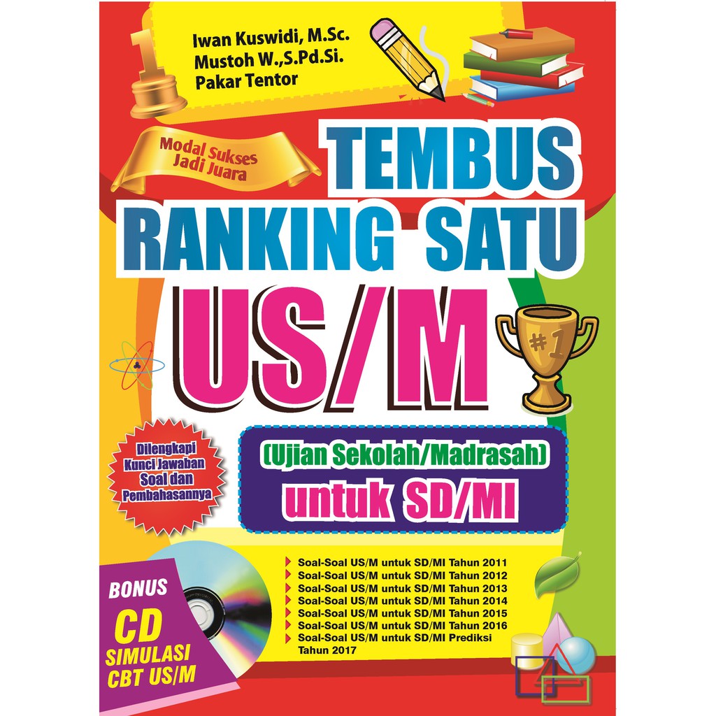 

Buku Tembus Ranking Satu US UM untuk SD MI
