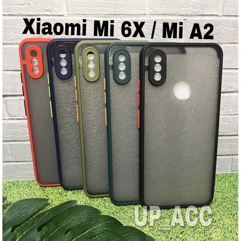 Slikon terbaru tipe Hp redmi 6X/mi A2 My Choise Case Dove Bumper Aero Fuze Macaroni