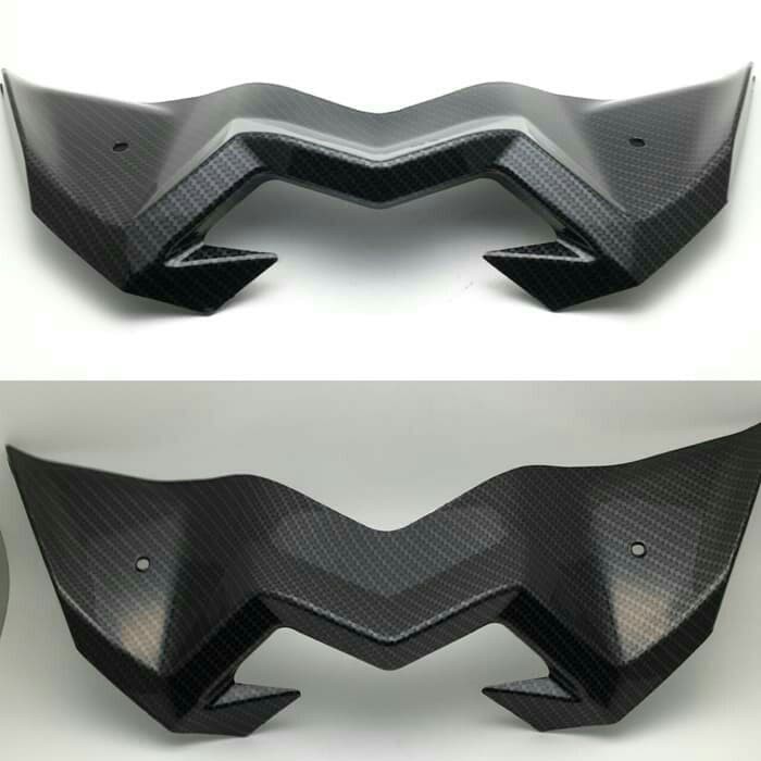 Winglet Carbon Cover Tutup Aerox 155 NEMO Winglet Sirip Depan Carbon Kavlar Yamaha Aerox