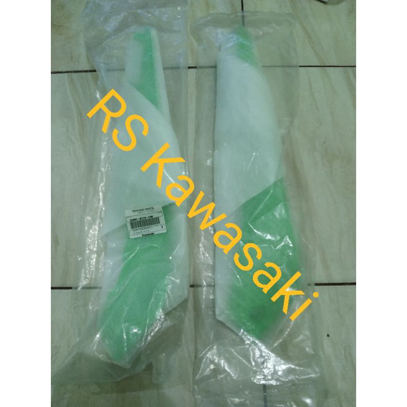 cover body belakang ksr 110 hijau original