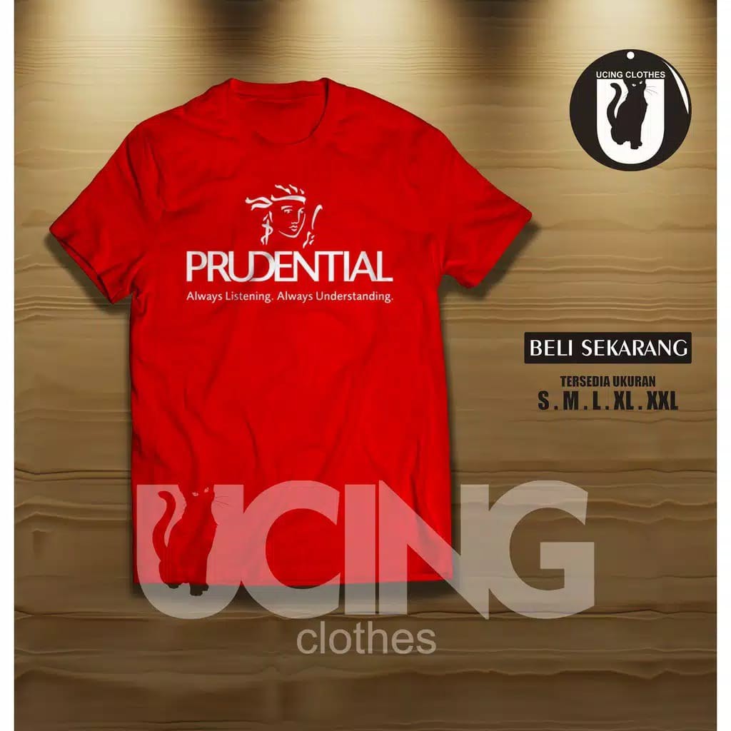 BAJU KAOS ASURANSI PRUDENTIAL