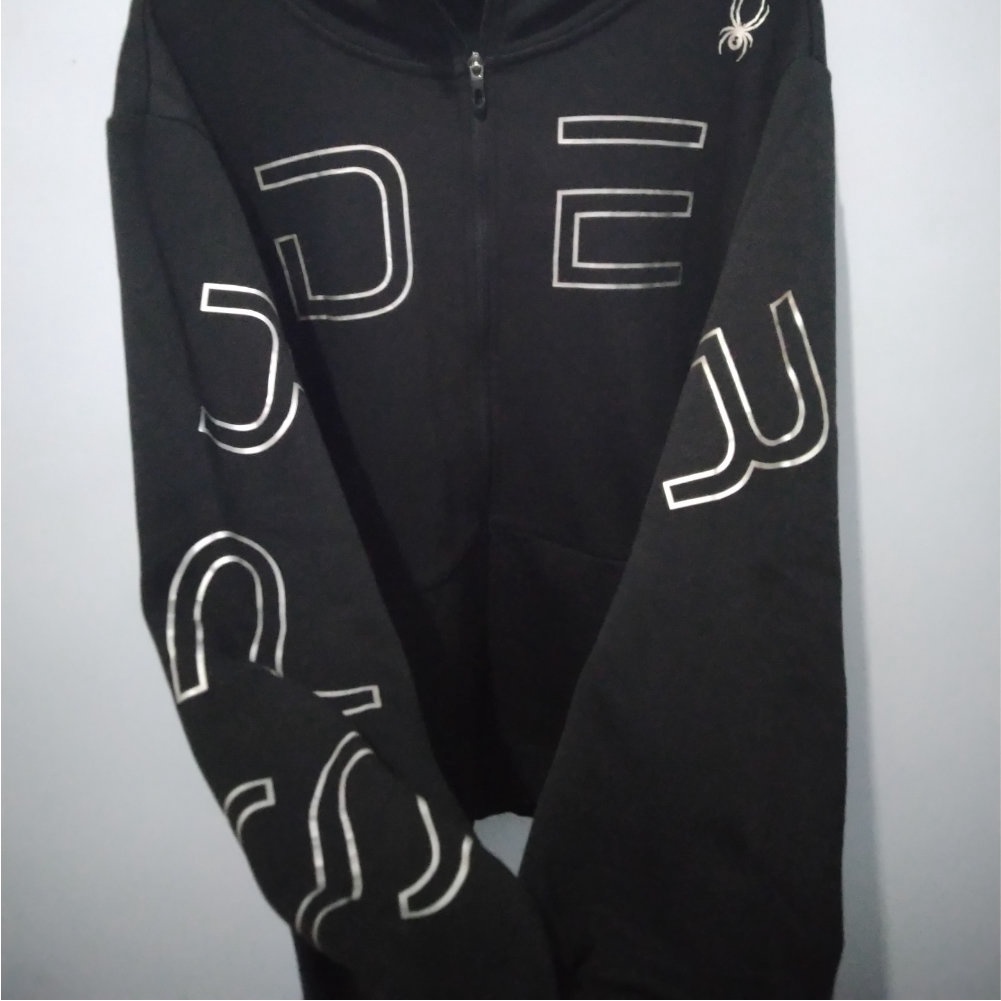 Hoodie Zipper Spyder Big Logo second