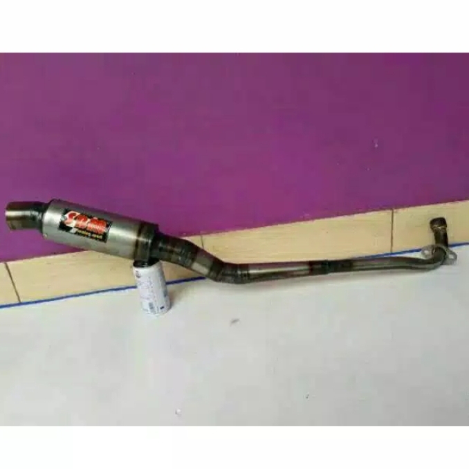 knalpot racing drag netral tuk smas Shogun 110 Shogun 125 sp