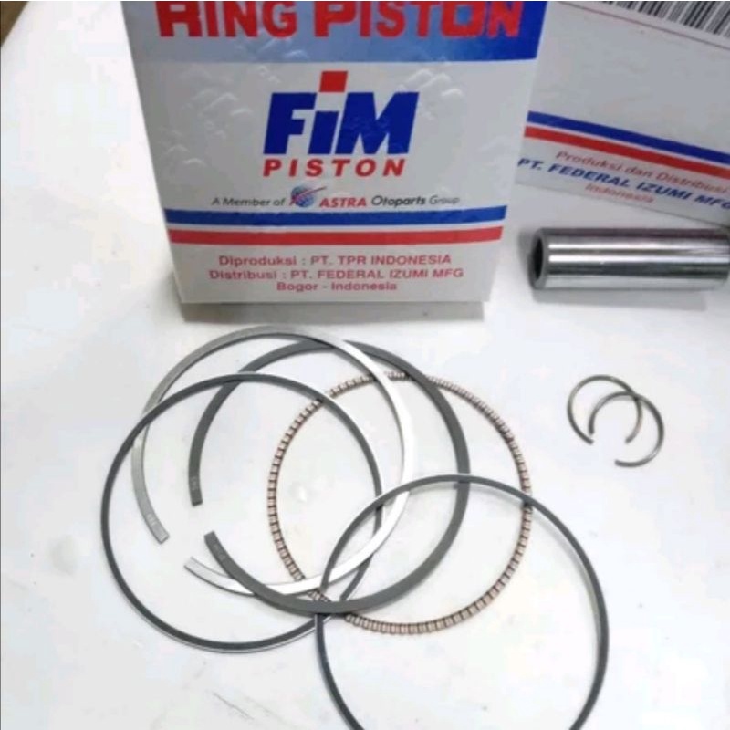 Piston seher kit byson oversize 50 original fim