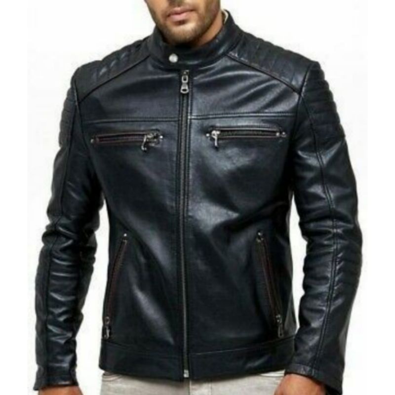 jaket kulit asli domba Garut model terbaru jaket kulit asli pria jaket kulit original jeket kulit pr