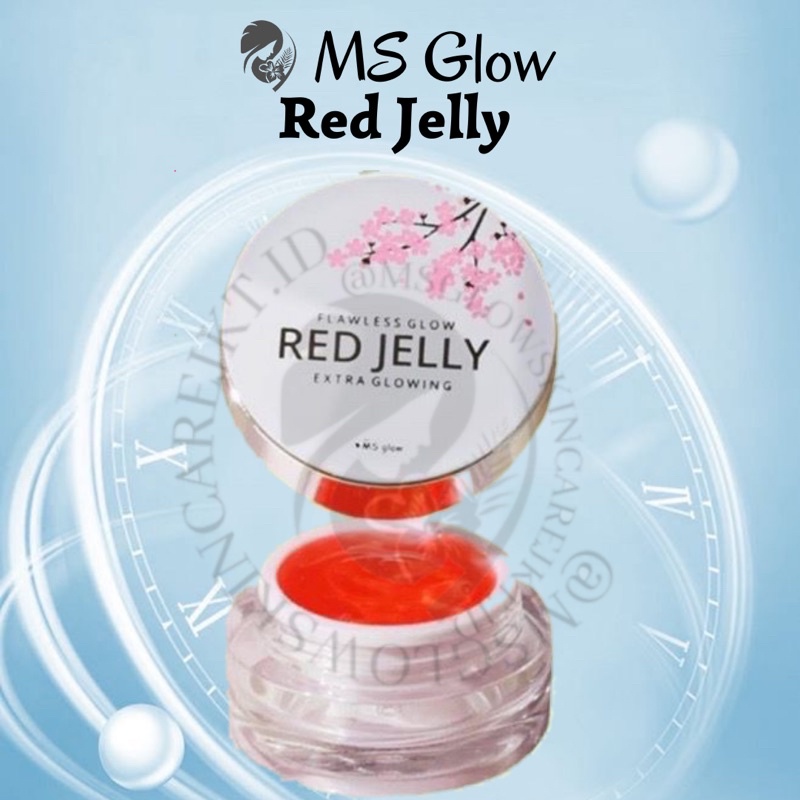 MS GLOW RED JELLY EXTRA GLOWING / RED JELLY MS GLOW