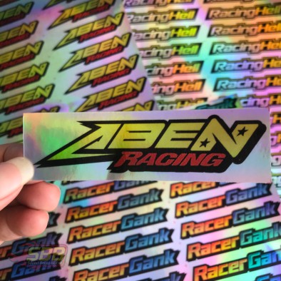 Stiker Motor Racing Hologram Bijian - RCB Protaper Proliner