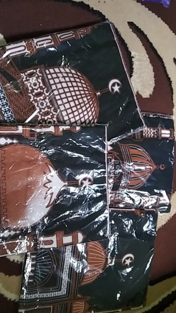 Sajadah Batik Solo Katun Lapis Blaco Murah Soga Grosir