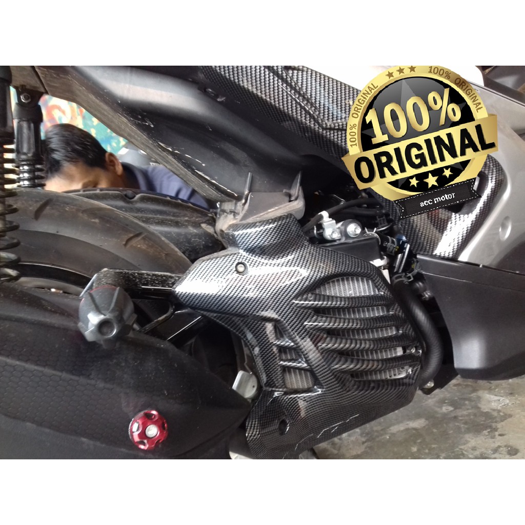 Cover radiator carbon aerox 155 NEMO