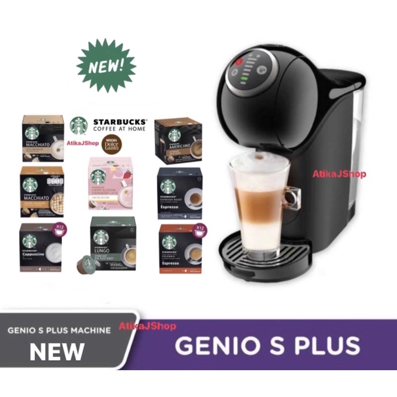 Nescafe Dolce Gusto Genio S Plus Automatic Mesin Kopi - Garansi Resmi