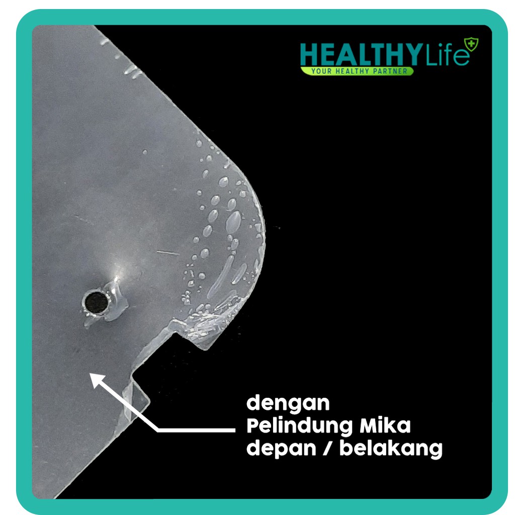 Faceshield kacamata / Face shield protector nagita orbital Faceshield pelindung wajah mika bening Faceshield nagita anti virus