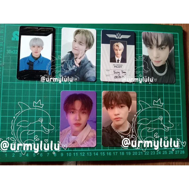 photocard jaemin md lugagge dreaming ver b/ nana cimol/ chenle md lugagge dreaming/ yangyang jewel u