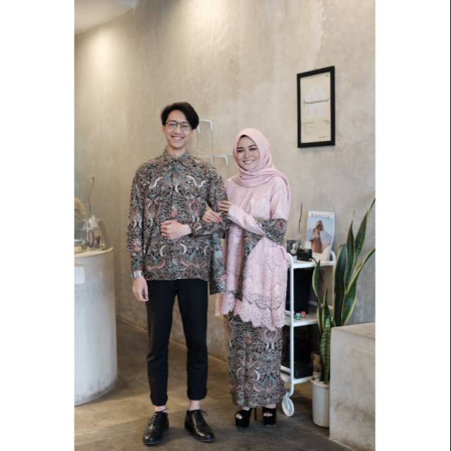 Couple Batik Laba Pink