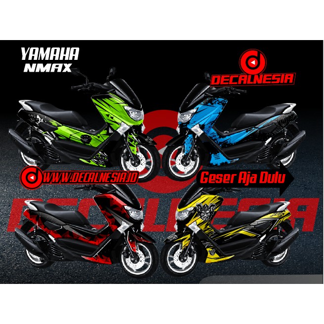 Decal Stiker Motor Yamaha Nmax Modifikasi Variasi Aksesoris Full Body