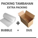 

PACKING TAMBAHAN DUS + BUBBLE WRAP