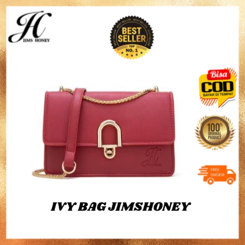 JIMS HONEY IVY BAG tas wanita import ori elegan shoulder sling kondangan formal hangout fashion styl