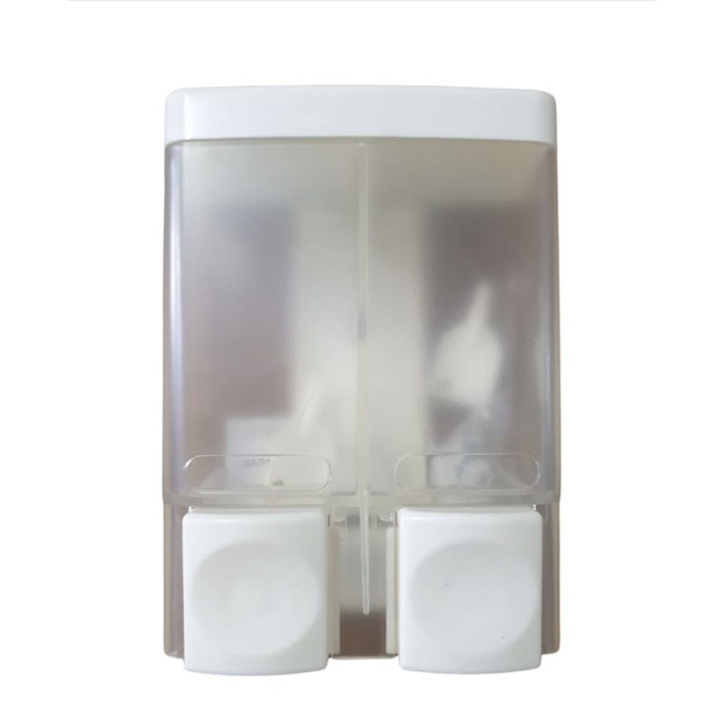 Dispenser Sabun Cair Double - Tempat Sabun Cair - Tempat Hand Sanitizer - Soap Dispenser