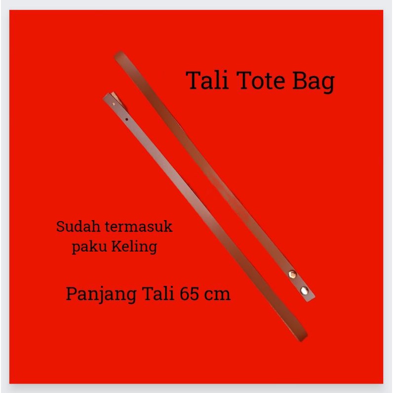 Tali Tote Bag Bahan kulit sintetis premium