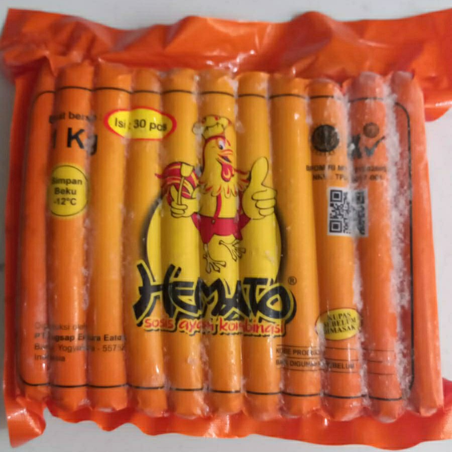

FROZEN SOSIS AYAM HEMATO ISI 30 PCS