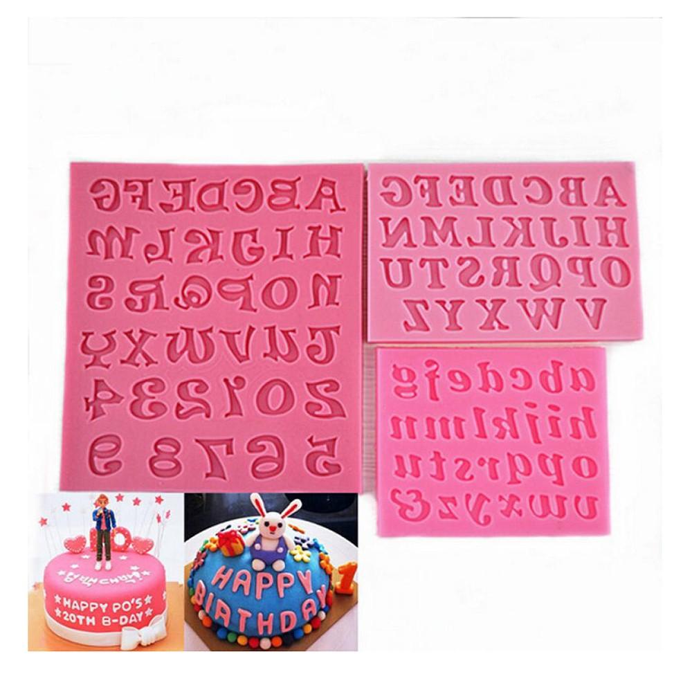 Top Huruf Angka Alat Cetakan Alphabet Baking Dekorasi Kue