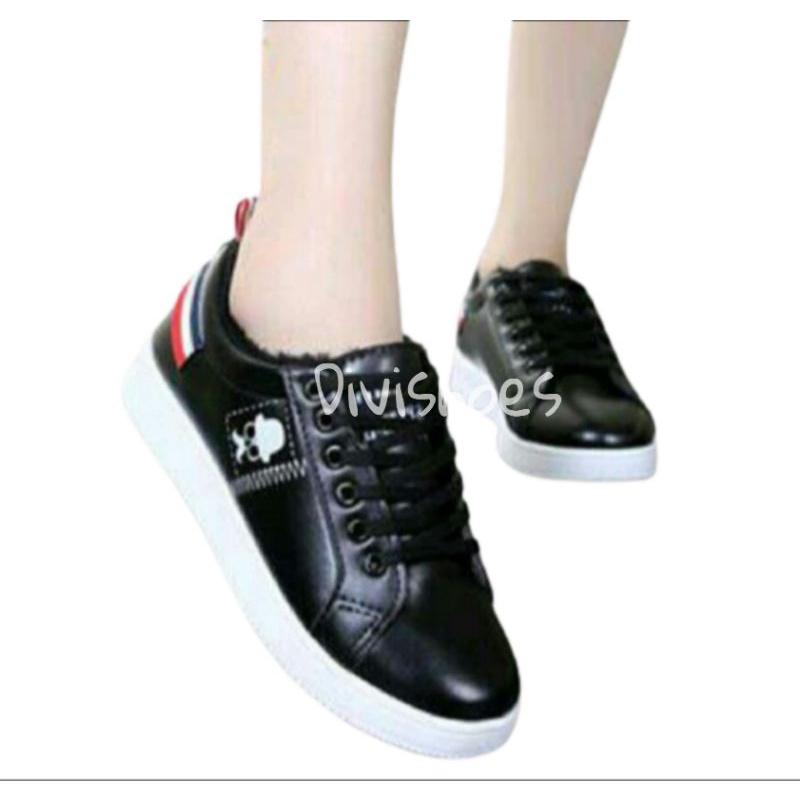 Sepatu kets HITAM HPD419 (REALPICT GESER)