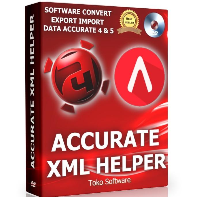 Accurate XML Helper Software Export Import Data Accurate 4 dan 5