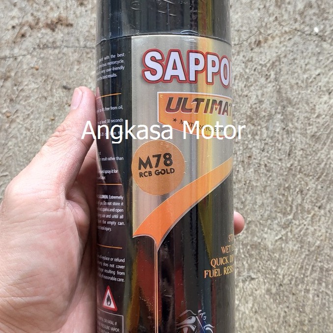 Cat Semprot M78 RCB GOLD M78 Sapporo ULTIMATE Spray Pylox Pilox