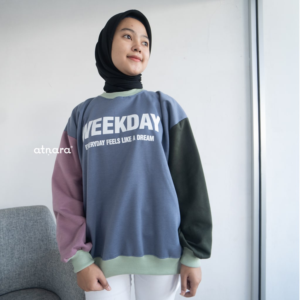 Nara Grosir - Weekday XXL Sweater l Sweater Pria dan Wanita