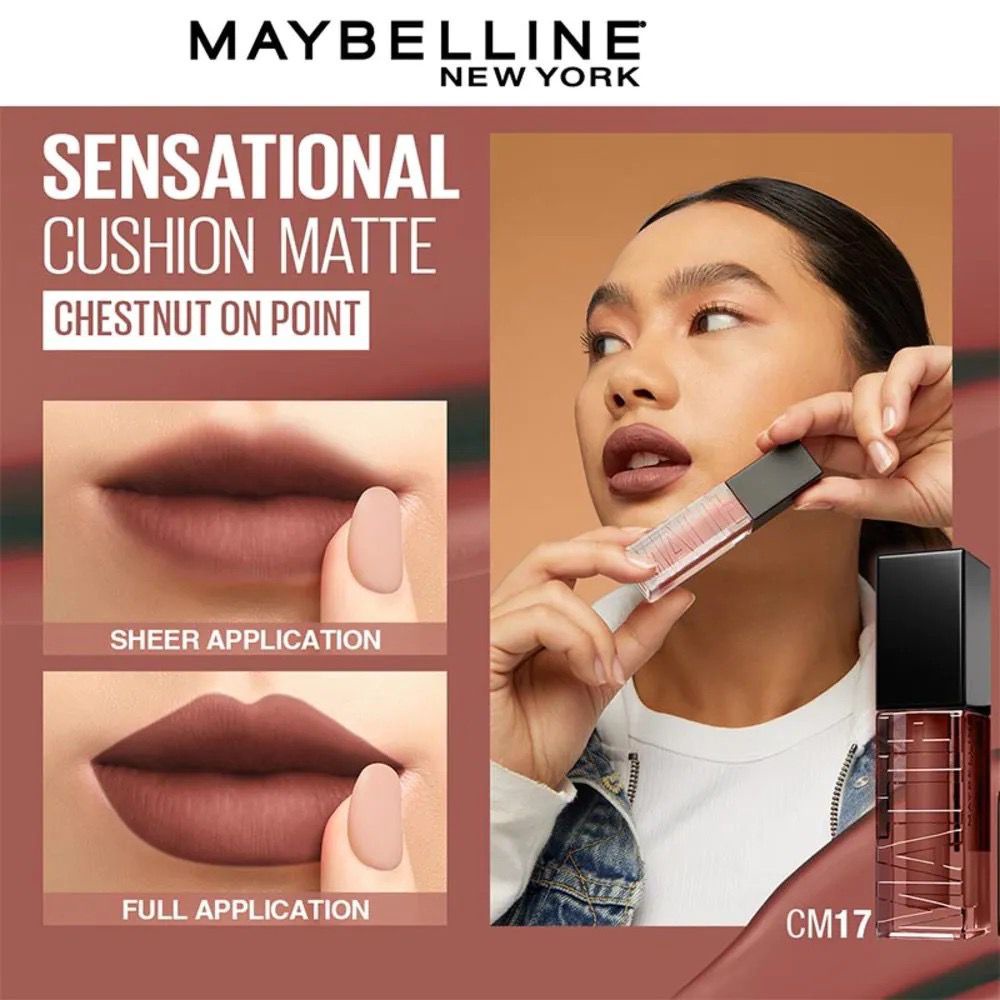 Jual Maybelline Sensational Cushion Matte Cm17 Shopee Indonesia 7930