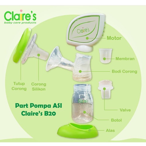 Breast Pump Electric Claire's ASI GBP A20  &amp; A22 Pompa asi elektrik