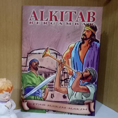 Komik Alkitab Anak Bergambar Hakim Hakim. Cerita Tokoh Kitab Suci Sekolah Minggu Hadiah Kado Gift