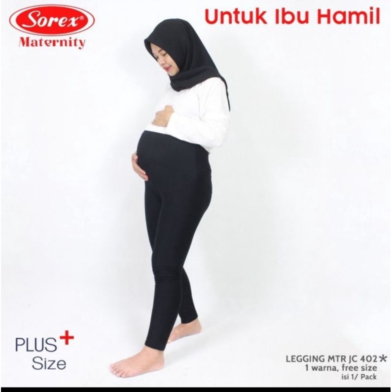 Celana panjang legging ibu hamil sorex JC 402 plus size