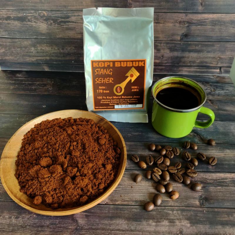 

Kopi STANG SEHER Bubuk Robusta Murni Seri Jawa / kopi tubruk / kopi bubuk / kopi jawa