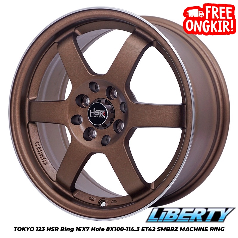 Hsr Wheel Tokyo Ring 16 Velg Mobil Avanza Ignis Swift Baleno Livina