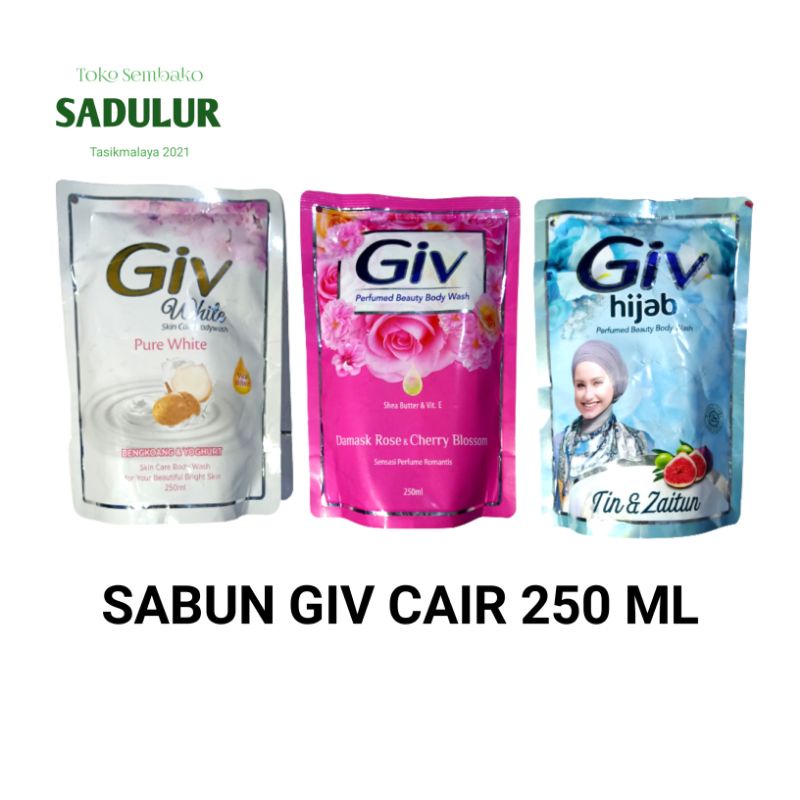 SABUN GIV CAIR 250 ML - SABUN GIV CAIR ISI ULANG - SABUN GIV REFILL