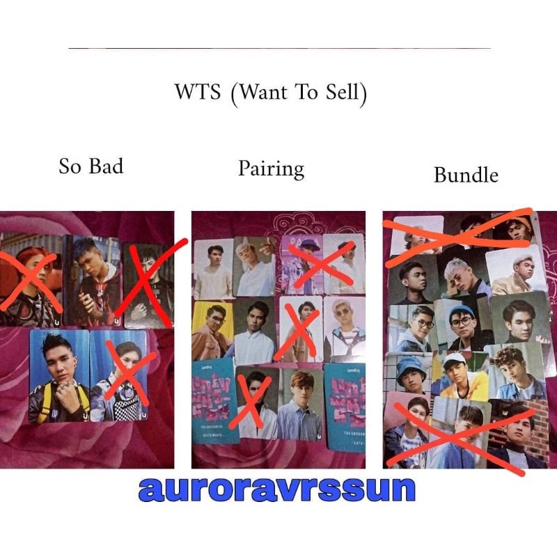 Wts Photocard Un1ty Fajri (Booked)