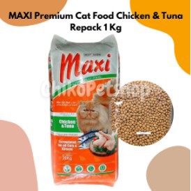 MAXI KEMASAN ULANG 1KG MAKANAN KUCING MURAH TERLARIS | Maxi 1 Kg