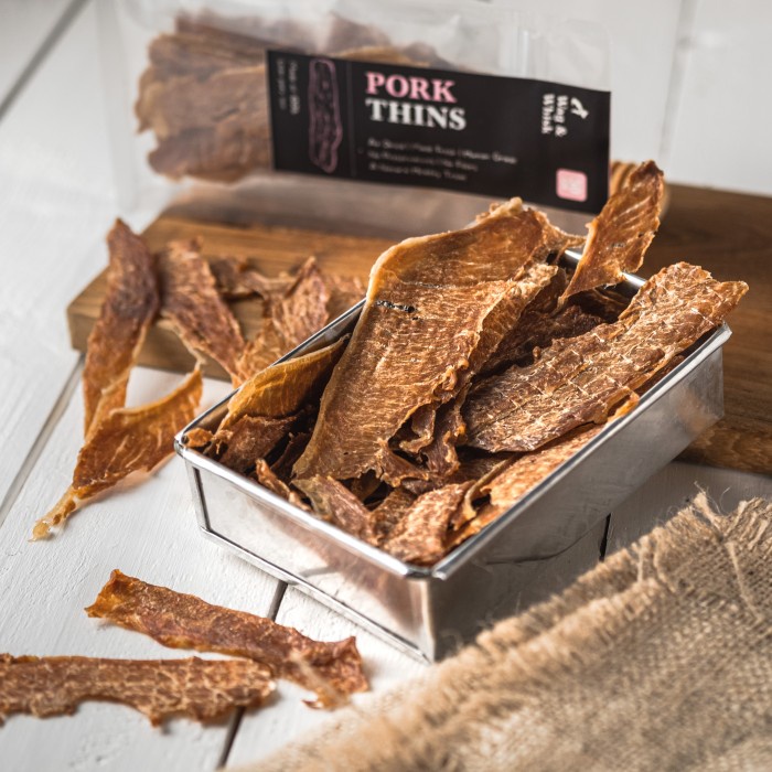 

Wag & Whisk PORK THINS JERKY 50gr