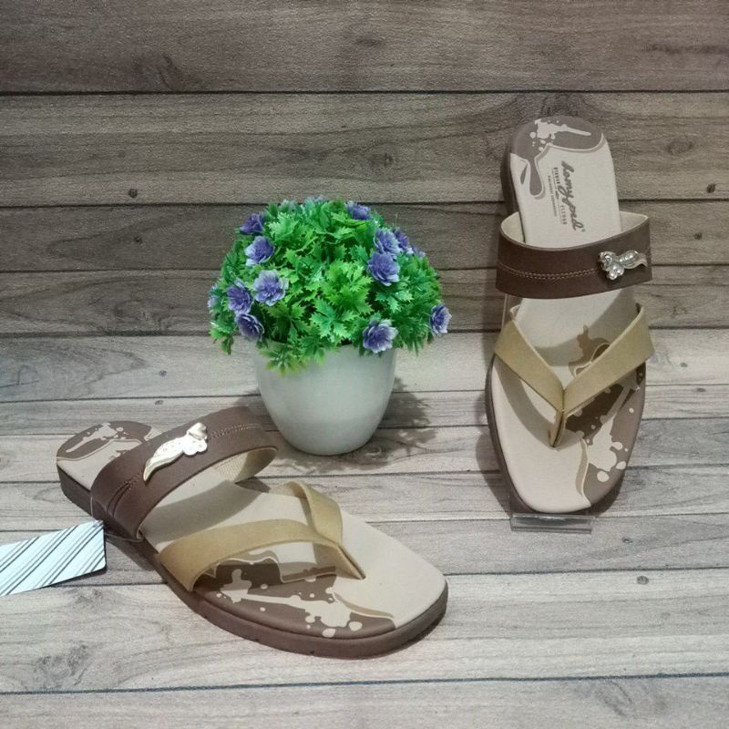 HOMYPED SANDAL FLAT WANITA