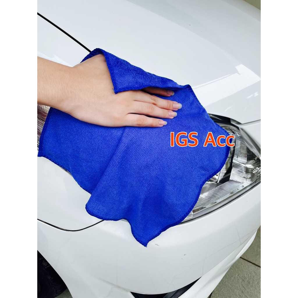 Kain Lap Microfiber 25X25cm Kain Lap Mobil Motor Serbaguna 2 Sisi Bisa Untuk Lap Kaca, Lap Sofa, Lap Meja, Lap Kursi Dll