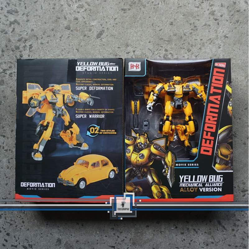 Bmb Deformation Bumblebee Vw Studio Series Diecast / Blackmamba Bmb Mechanical Alliance Transformers
