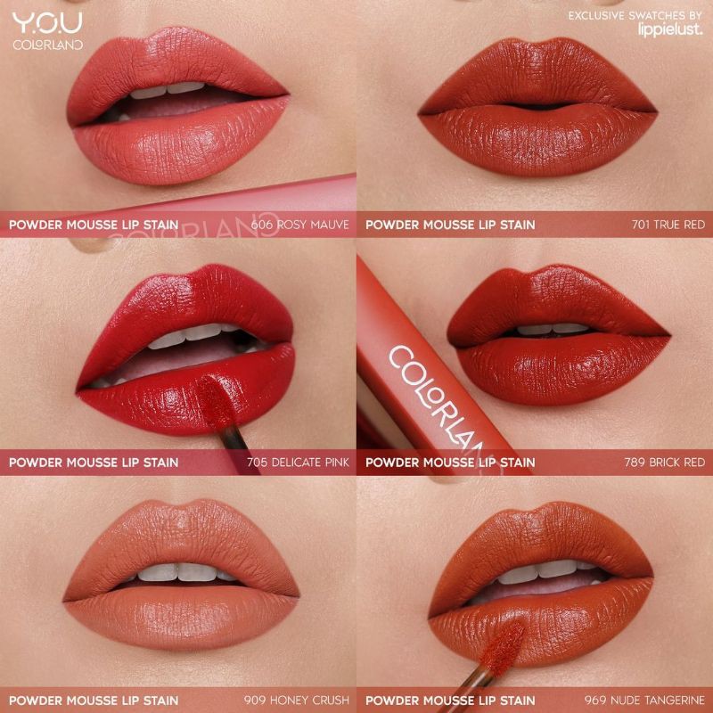 Y.O.U Colorland Powder Mousse Lip Stain 3,2g - YOU